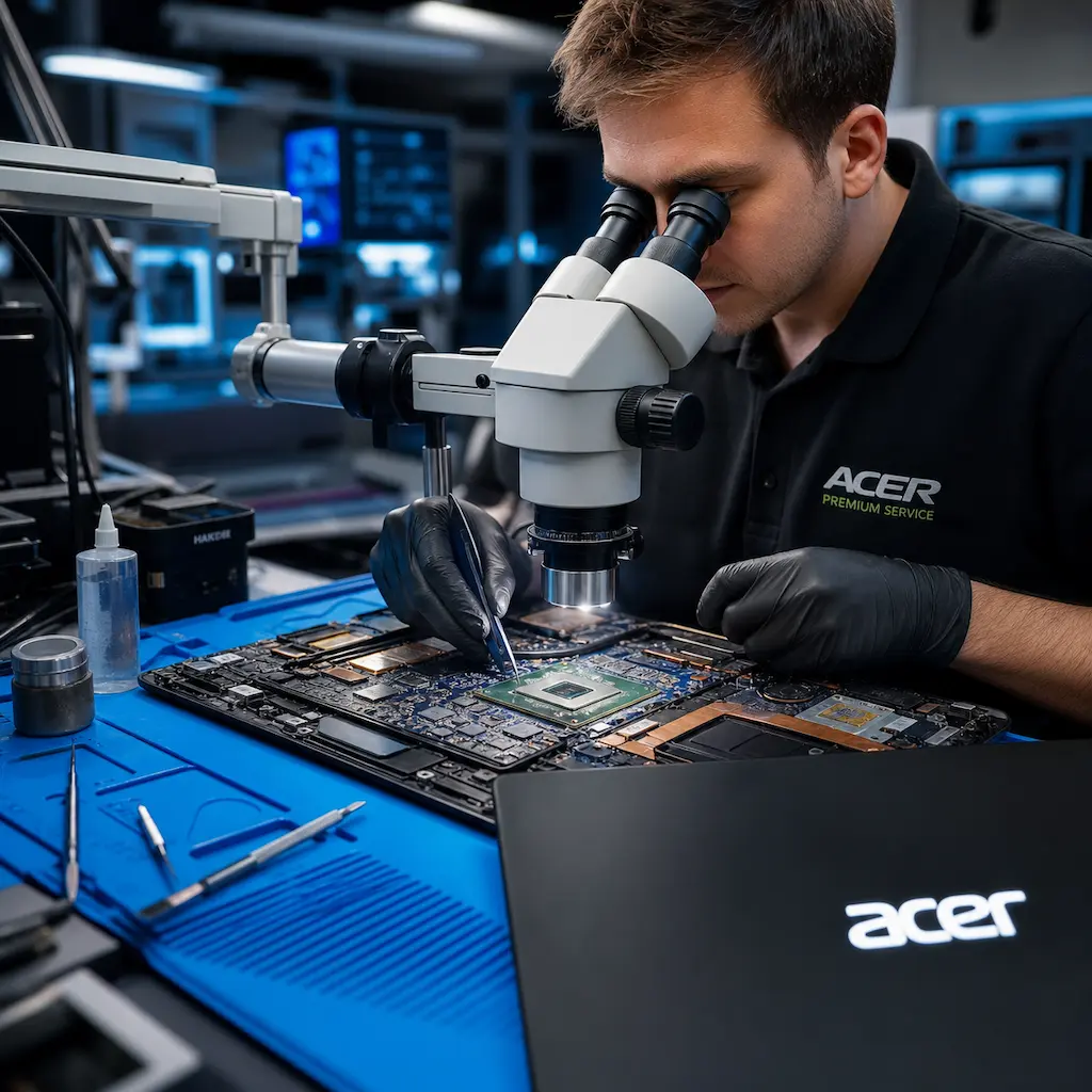 Замена видеокарты ноутбука Acer в Калининце
