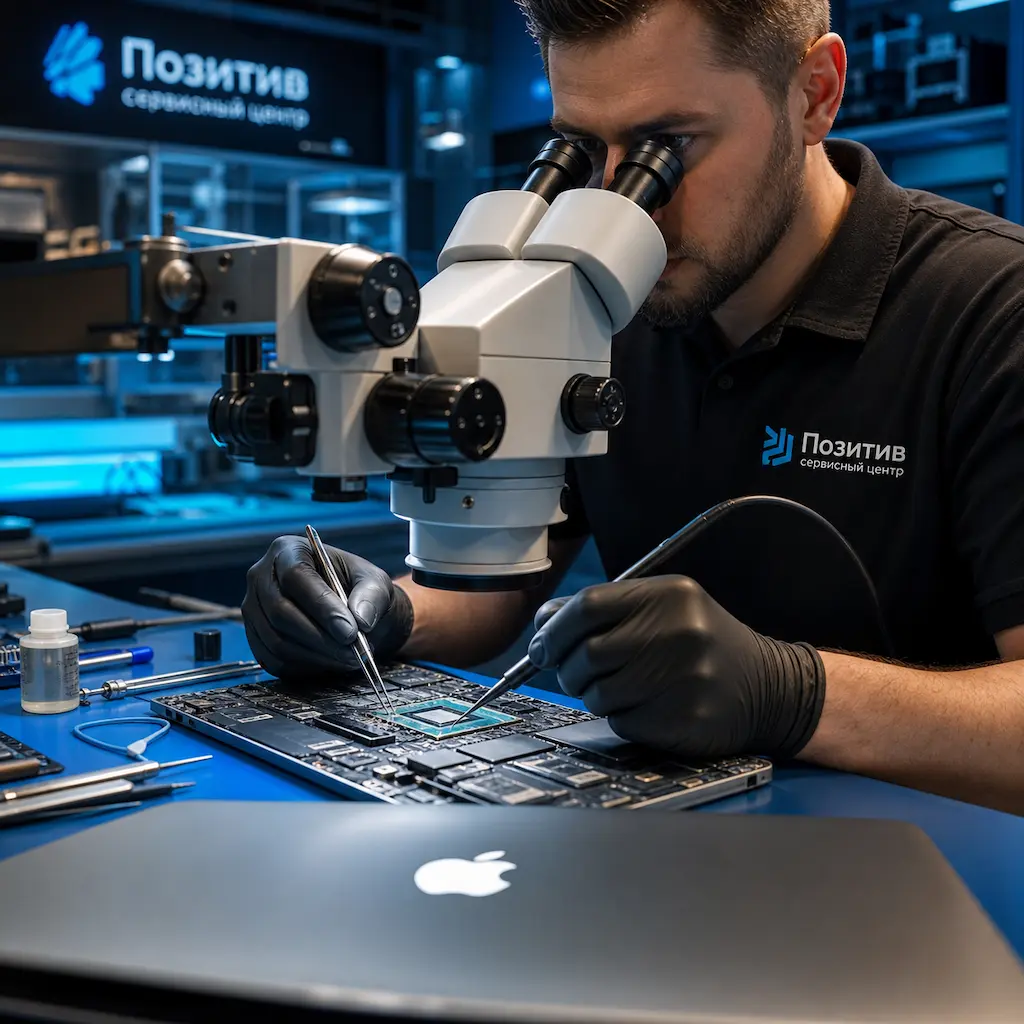 Замена видеокарты Apple MacBook в Калининце