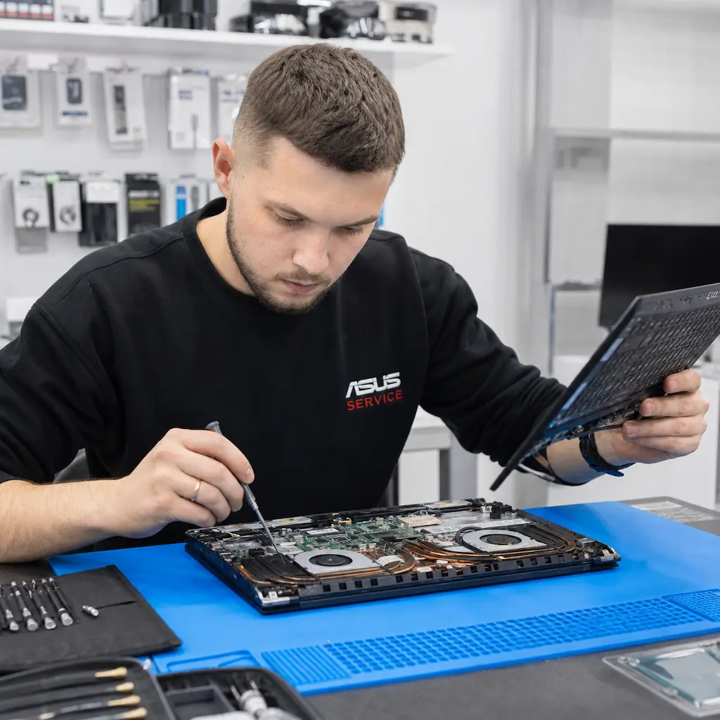 заменить клавиатуру на ноутбуке Asus в Калининце
