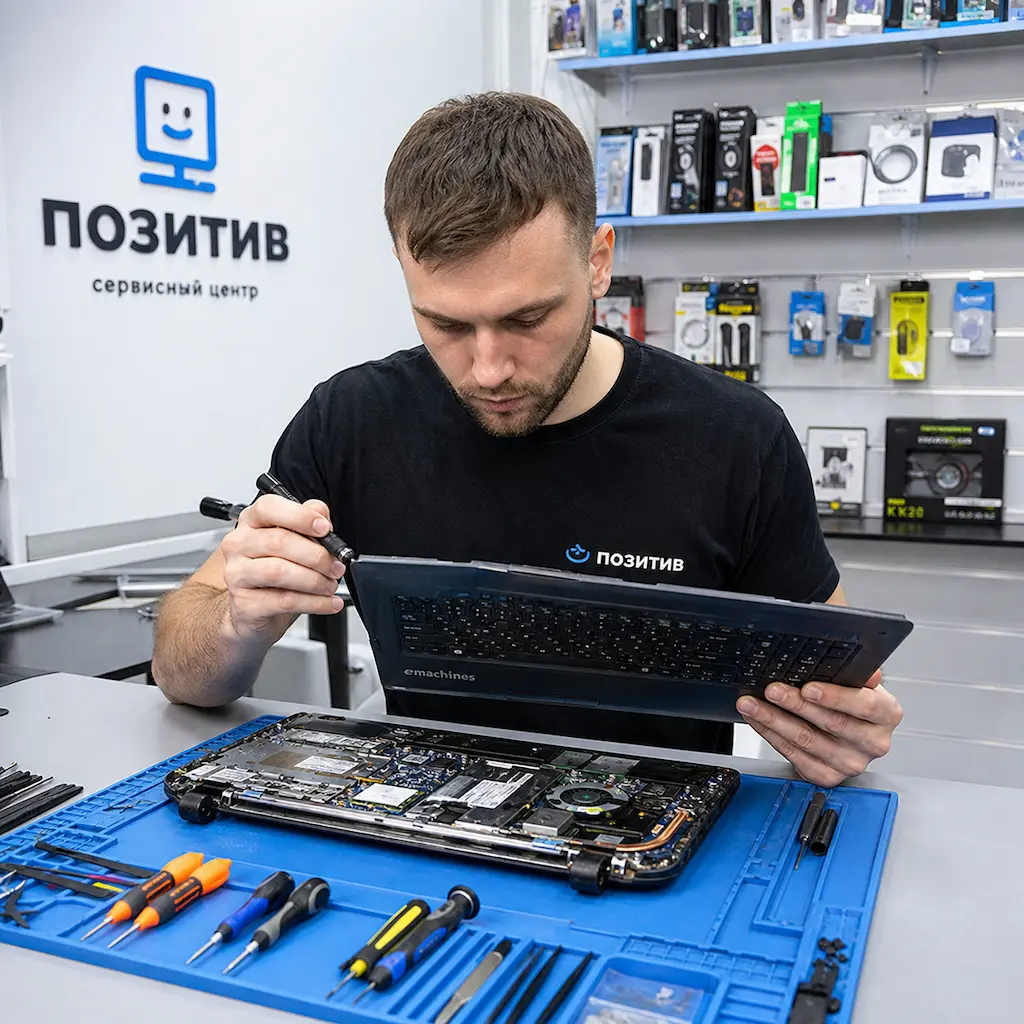 заменить клавиатуру на ноутбуке Emachines в Калининце