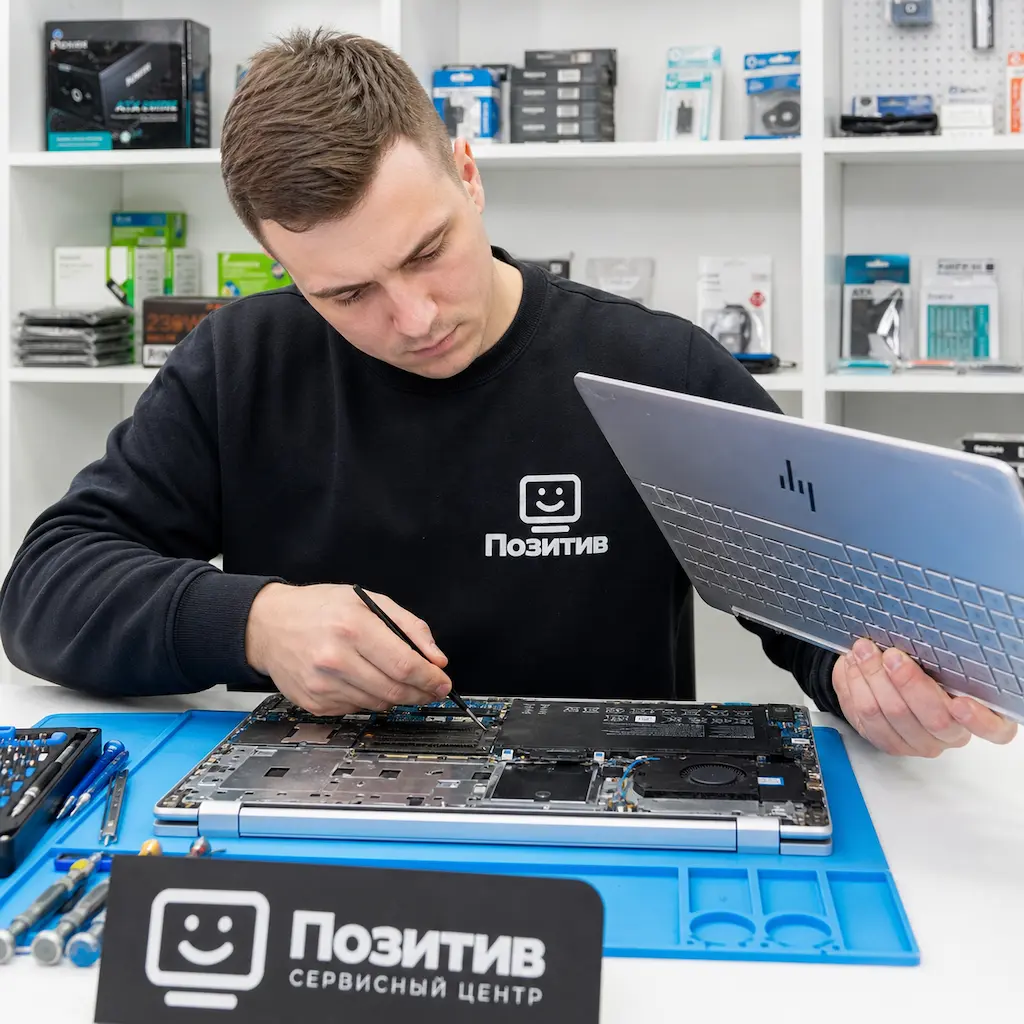 заменить клавиатуру на ноутбуке HP в Калининце