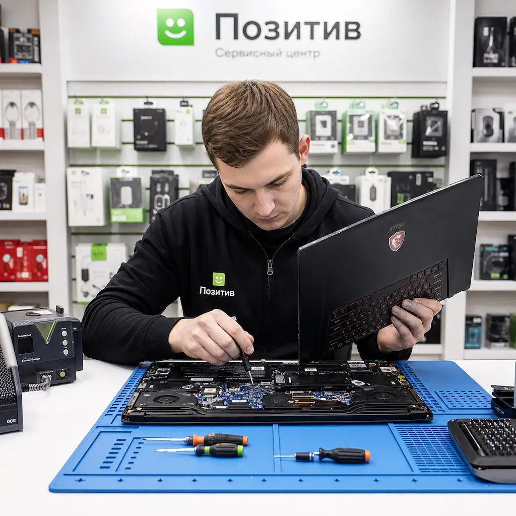 заменить клавиатуру на ноутбуке MSI в Калининце