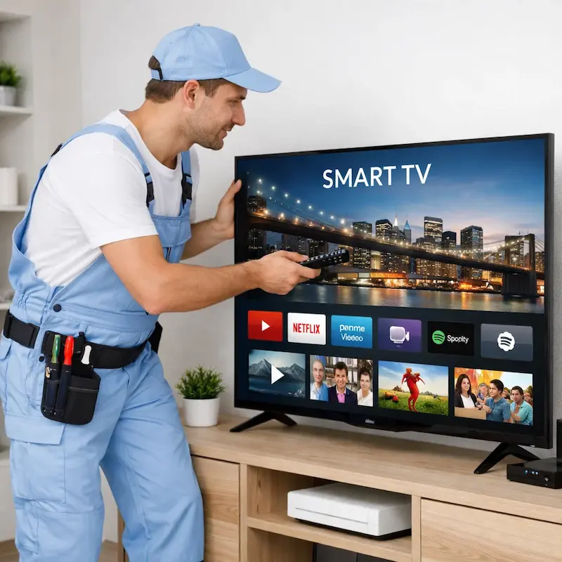 Как вызвать мастера для настройки Smart TV в Калининце
