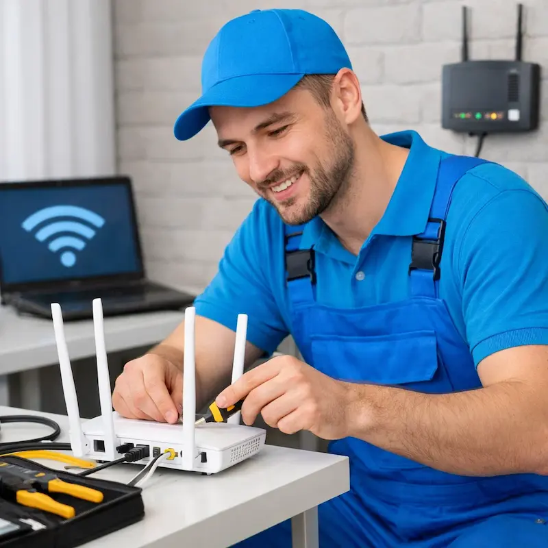 Настройка Wi - Fi в Калининце