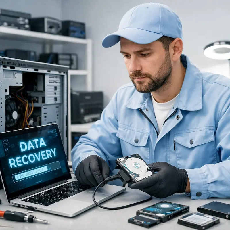 Восстановление файлов в Калининце