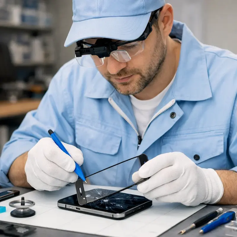 Замена тачскрина на смартфоне в Калининце