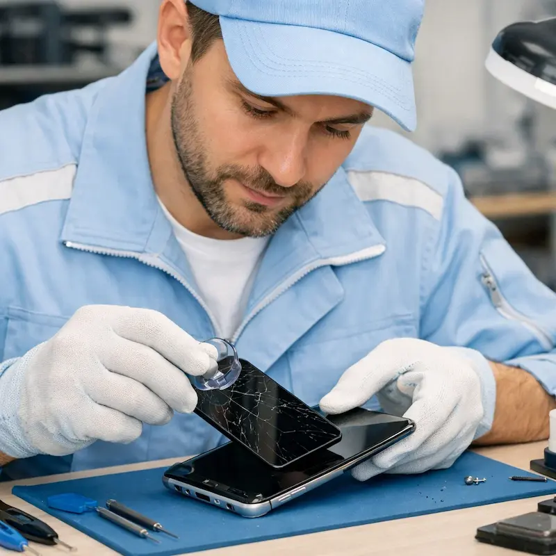 Заменить сенсорное стекло на смартфоне в Калининце